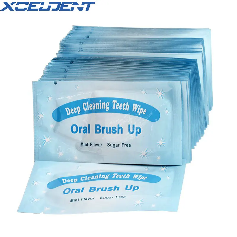 10 шт. салфетки для глубокой чистки зубов и гигиены полости рта|Отбеливание зубов|