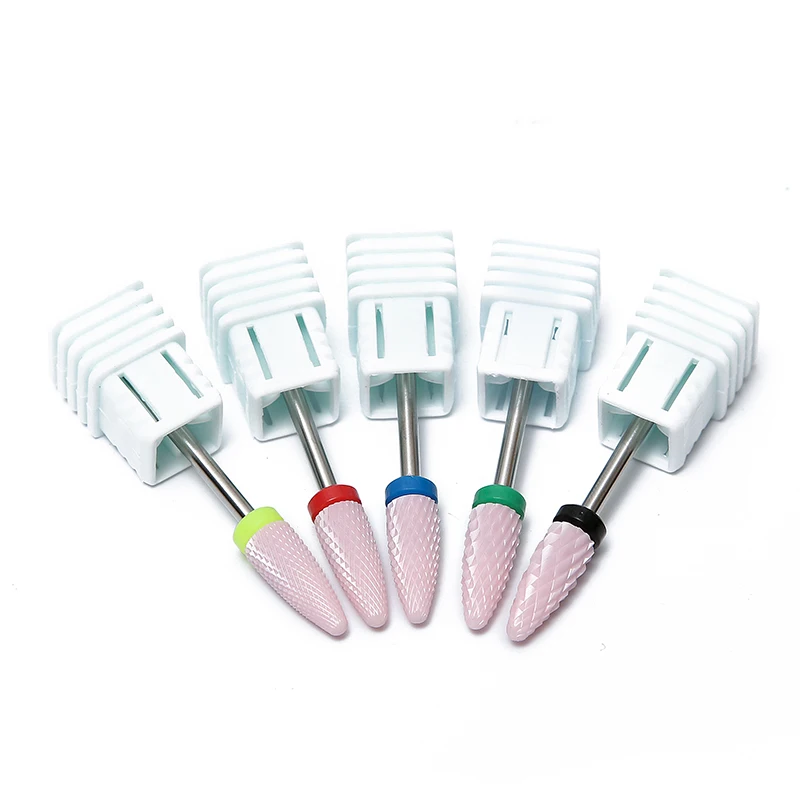 Керамические фрезы для ногтей 19 типов аксессуары аппаратного маникюра