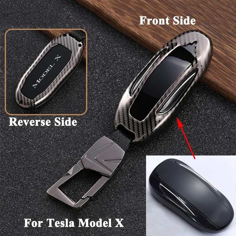 1 шт. SEEYULE чехол для автомобильного ключа из углеродного волокна защитный