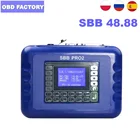Программатор автомобильных ключей V48.88 SBB PRO2, поддержка автомобилей на чип 2017 Toyota G, SBB Silca иммобилайзер, программатор автомобильных ключей OBD2 SBB PRO2