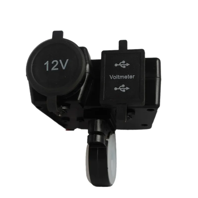 Гнездо для автомобильного прикуривателя 12V 24V автомобиль лодка мотоцикл Dual USB