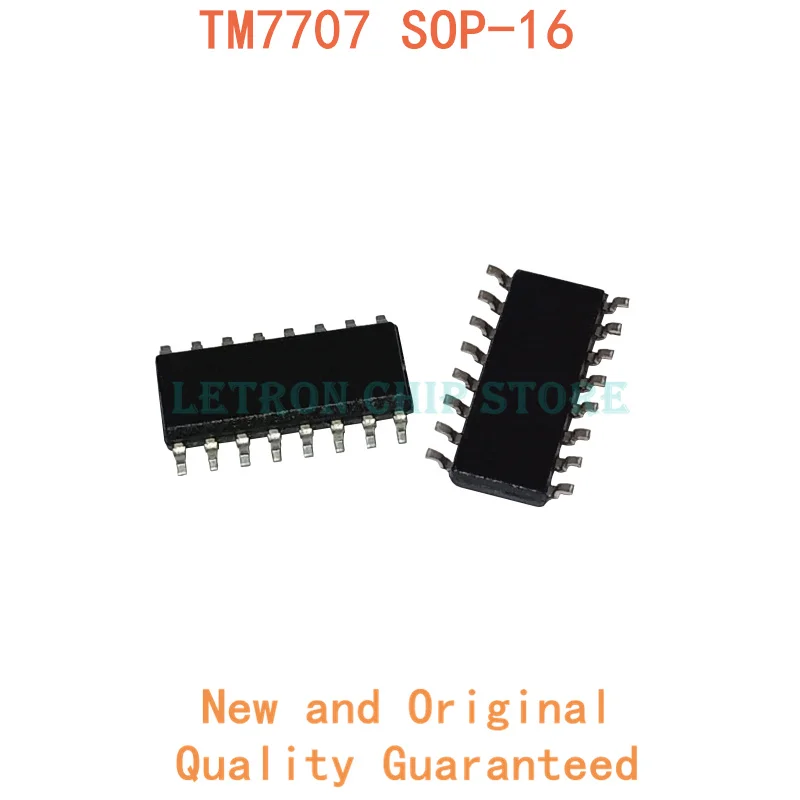 

10 шт. TM7707 SOP16 SOP-16 SOP SOIC16 SOIC-16 SMD новый и оригинальный чипсет IC