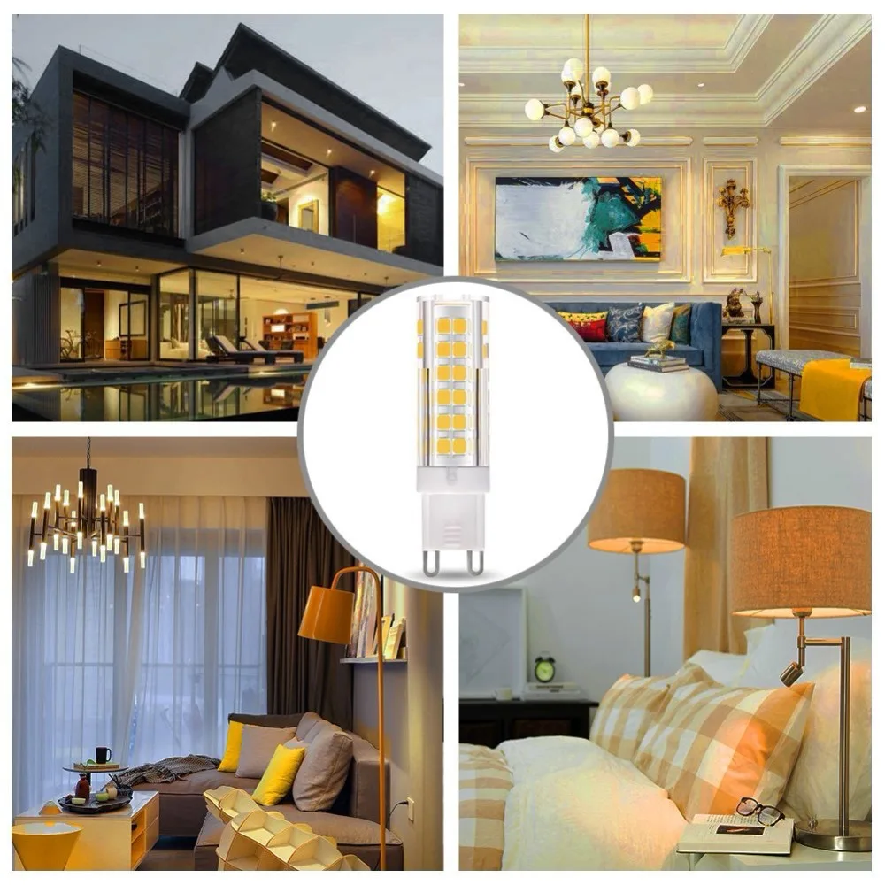 

G9 led bulb 5W 7W 9W 12W 15W 18W 220V 240V G9 led lamp SMD2835 G9 LED Corn light Replace 30W 40W 50W 70W 80W halogen light