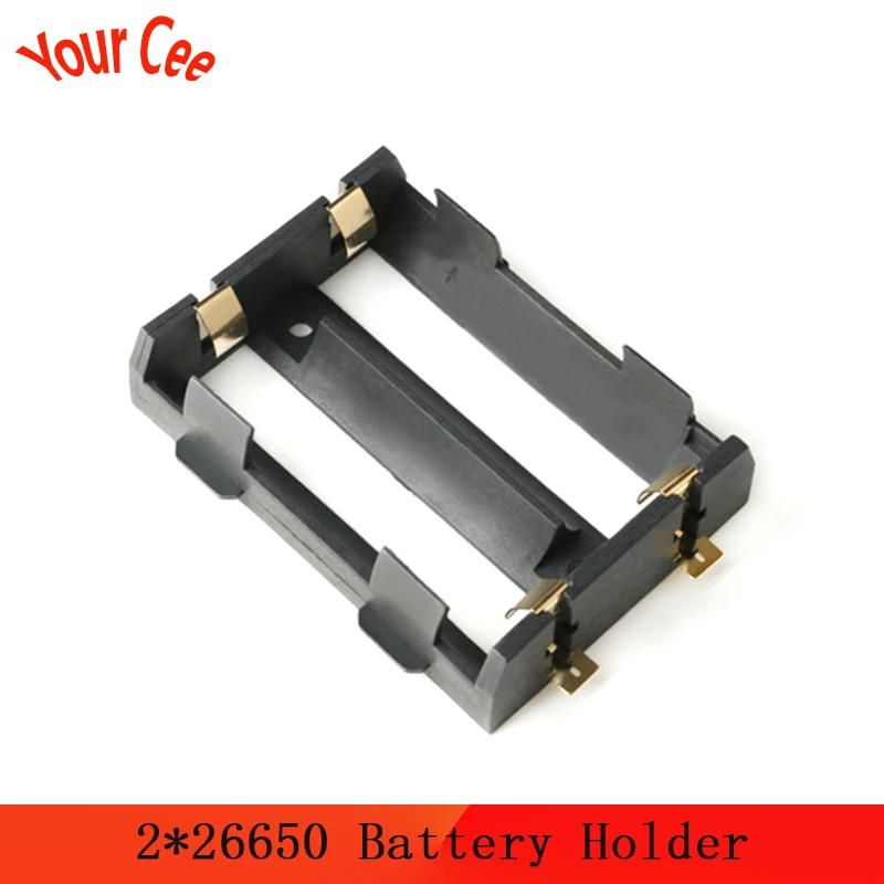 Держатель контейнера для батарей DIY SMD Box 2x26650 3 7 в перезаряжаемых 4Pin |