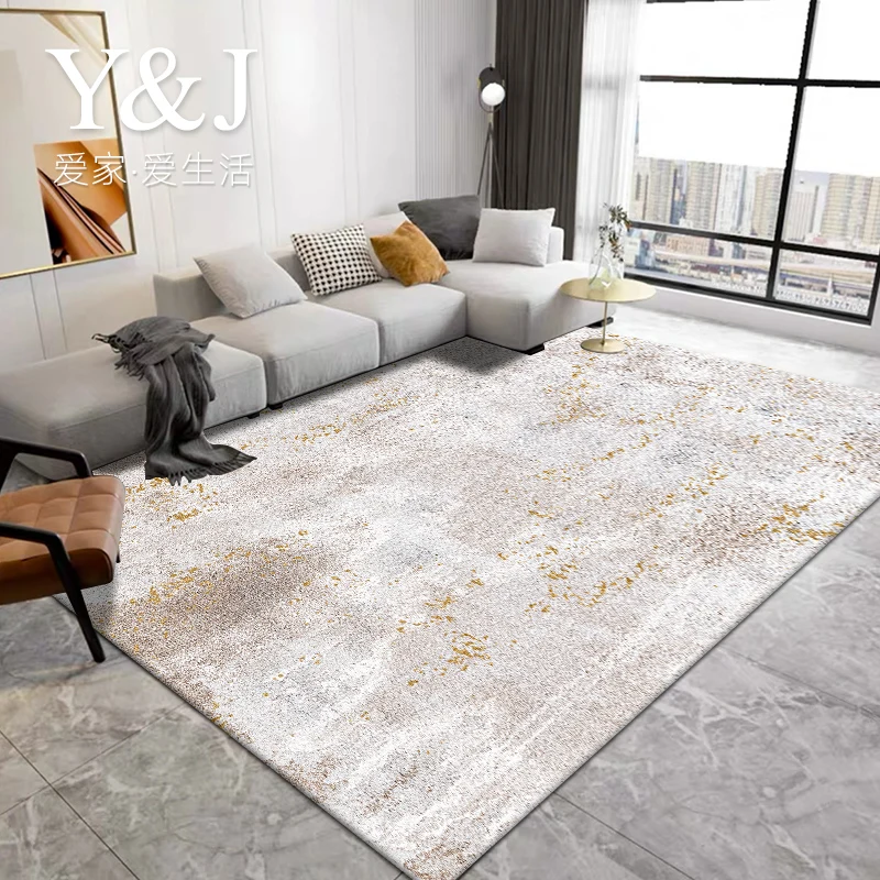 

Роскошный Ковер в скандинавском стиле для гостиной, одеяло для чайного столика, современный простой домашний большой напольный мат для спа...