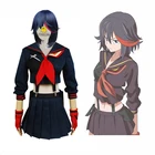 Костюм для косплея Ryuko Matoi из аниме убить La Kill и юбки, школьная форма для девочек, платья JK, карнавальный костюм на Хэллоуин