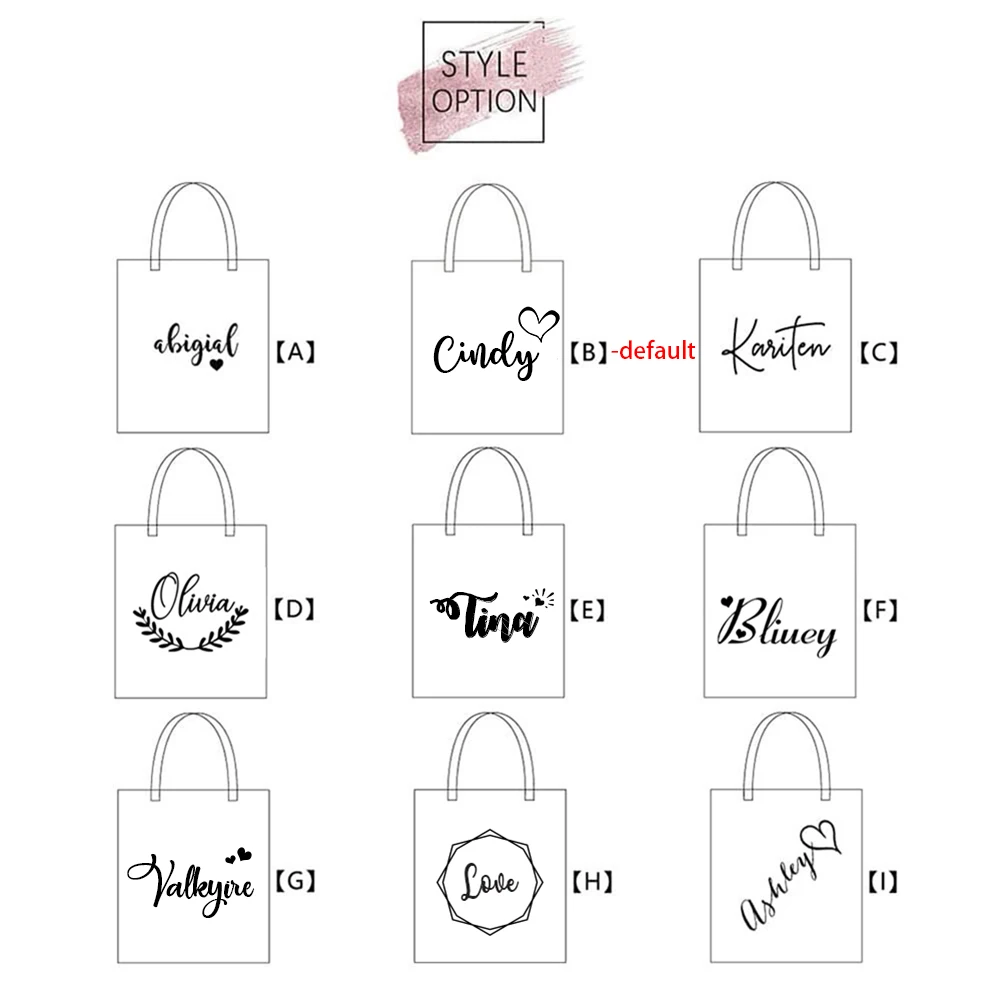Bolso de yute personalizado, bolsa de arpillera de compras port&aacute;til informal de alta calidad, regalos de boda para invitados, dama de honor, regalo de Navidad-5