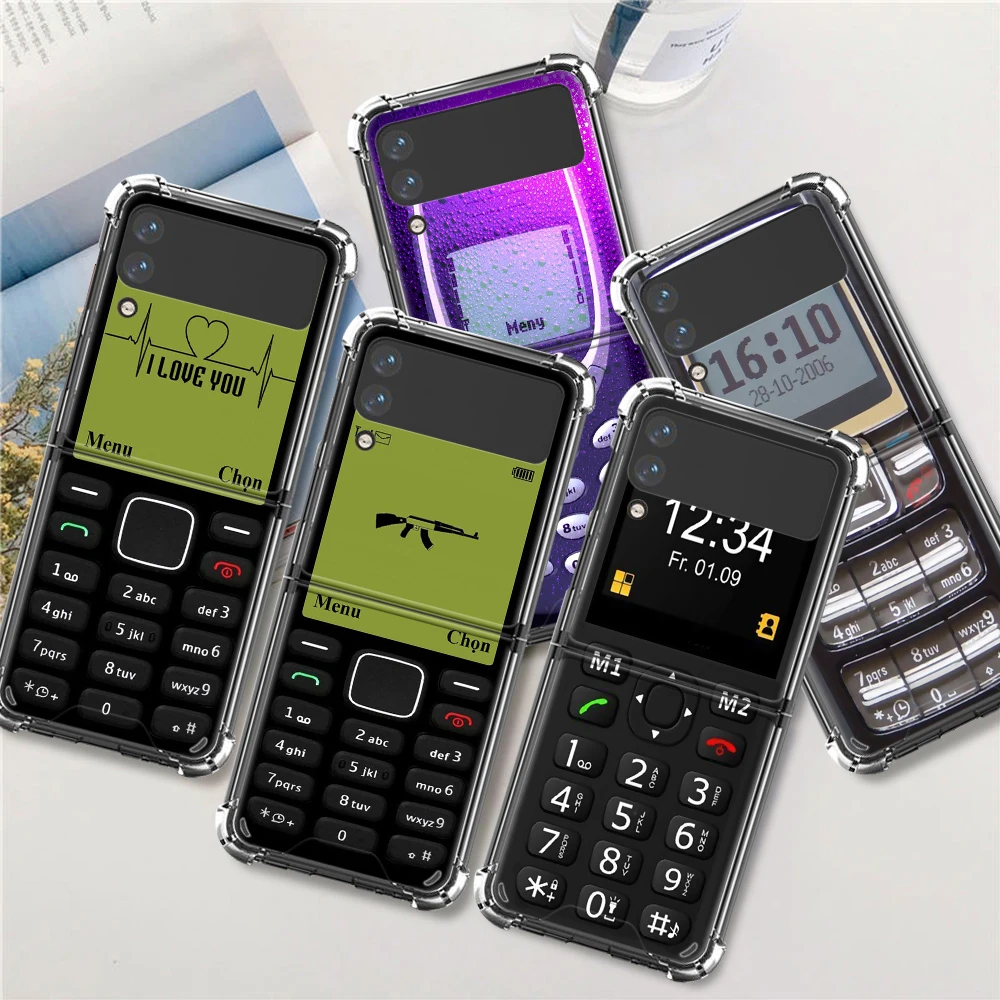

Capa For Samsung Galaxy Z Flip 3 5G Case Airbag Phone Cover ZFlip 6.7Inch Anti-Fall TPU Shell Coque Smartphone Print