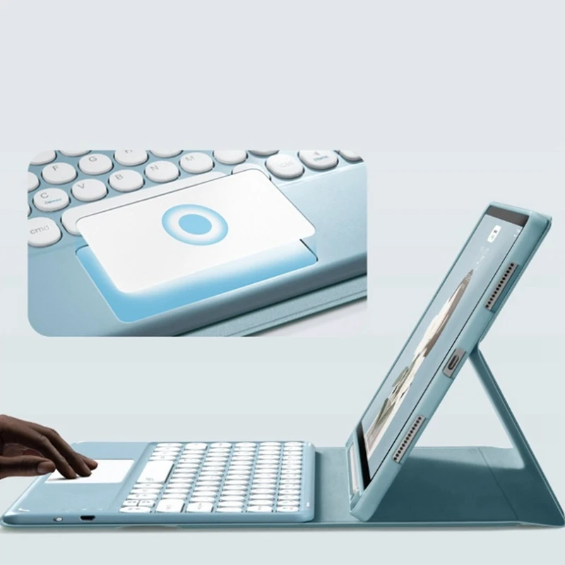 

for iPad Air3 Bluetooth Keyboard Case for iPad Air3 10.5/iPad Pro 10.5 Inch Detachable Keyboard Smart Case