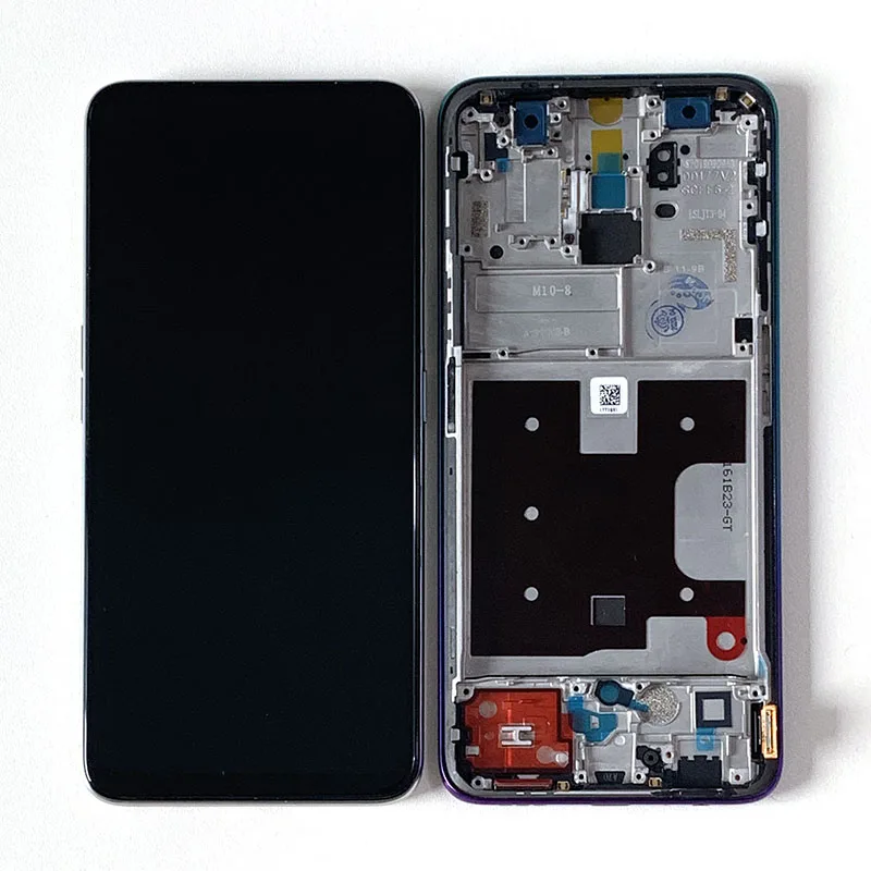 ЖК-экран 6 53 &quotAmoled M &amp Sen для Oppo Reno2 Z Reno 2Z рамка с сенсорной панелью дигитайзер 2 F 2F