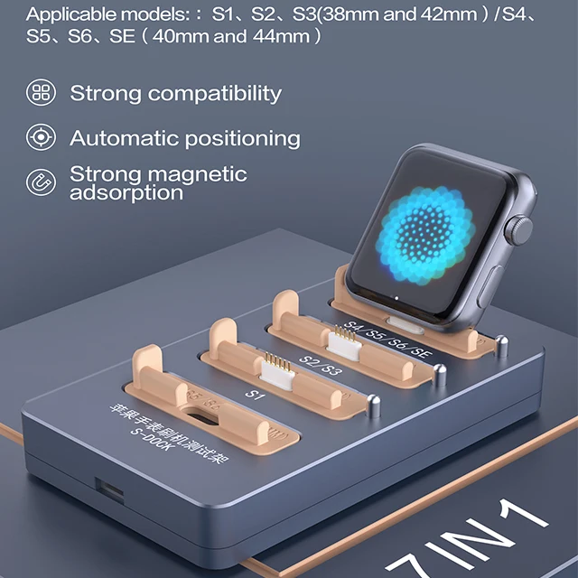 JCID AIXUN S DOCK SE S1 S2 S3 S4 S5 S6 для IPHONE iWatch APPLE Watch IBUS испытательный стенд РЕСТОР инструмент