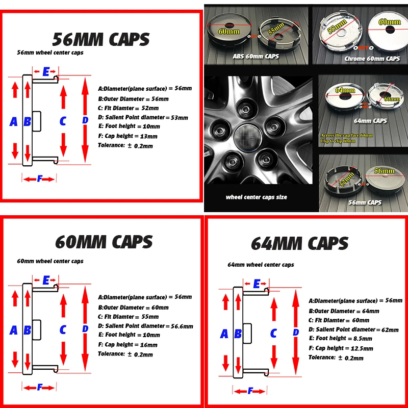 4 шт. 50 мм 56 60 64 65 66 68 для Vossen значок эмблема наклейки на автомобильное колесо