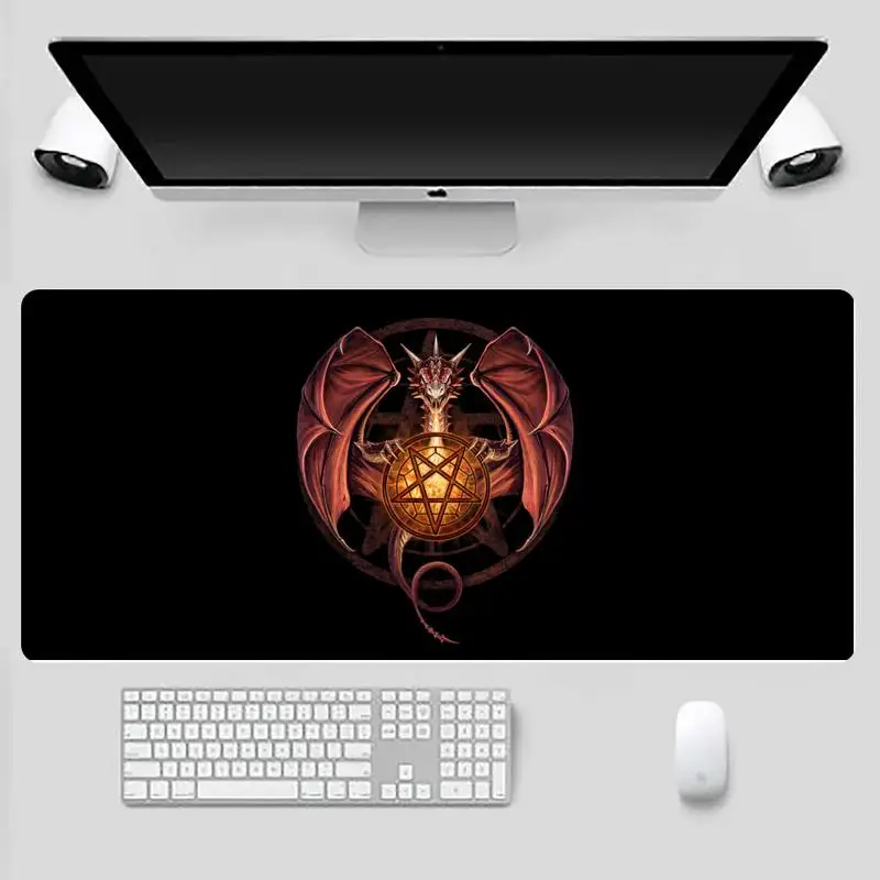 

3D Dragon Cartoon Gamer Speed Mice Retail Small Rubber Table Protect Game Office Work Mouse Mat pad X XL Non-slip Laptop Cushion