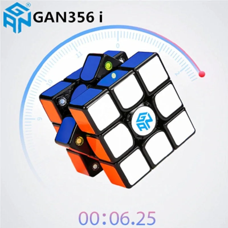 Gan356 i 3x3x3 Магнитный куб Ган 356 3x3 Волшебные Скорость куб обучающий игрушки