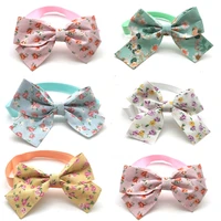 3050 pcs dog accessories for small dogs cute flower design dog puppy cat bow ties necktie puppy accessories dog collar bow ties