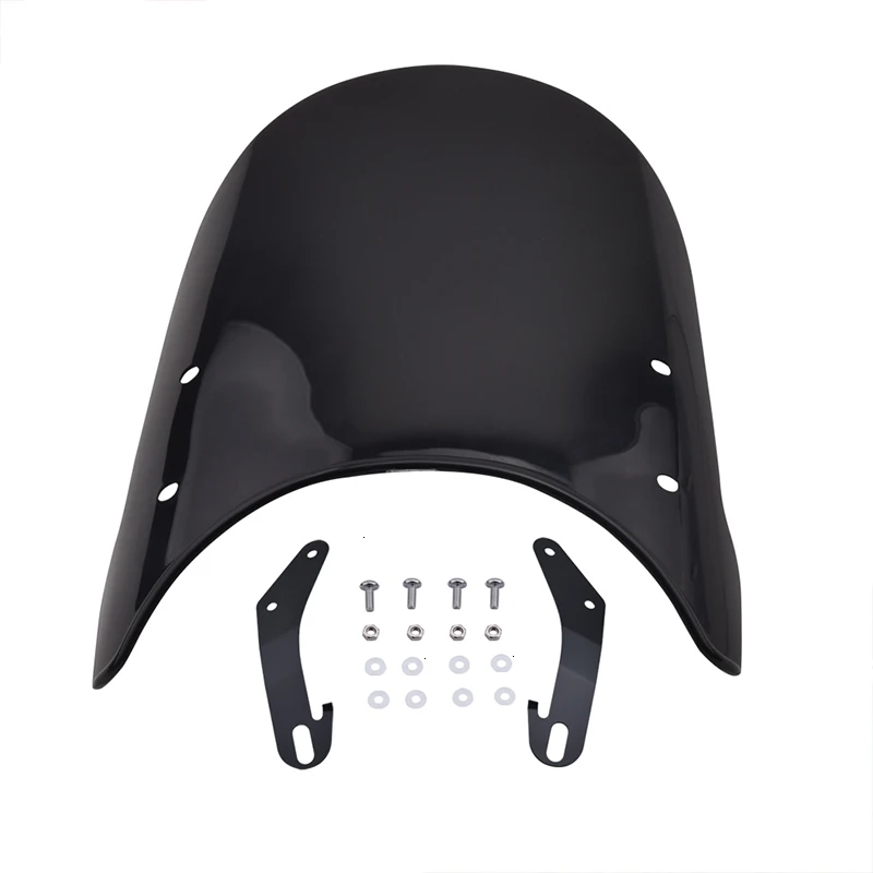 Стекло на лобовое стекло мотоцикла 5-7 дюймов подходит для Honda Yamaha XJR 1300 Suzuki GSX 1400 Royal