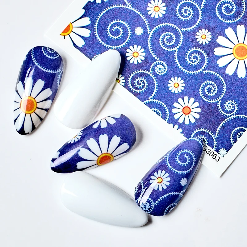 24 шт./компл. Набор наклеек для дизайна ногтей в клетку с бабочками сделай сам