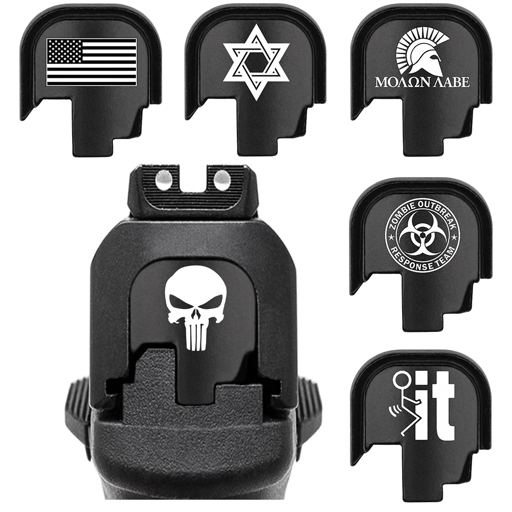 

Aluminum Rear Cover Slide Back Plate for Smith & Wesson M&P 9/40 Shield 9mm .40 s&w SW mp 2.0 Micro-compact-Accessories