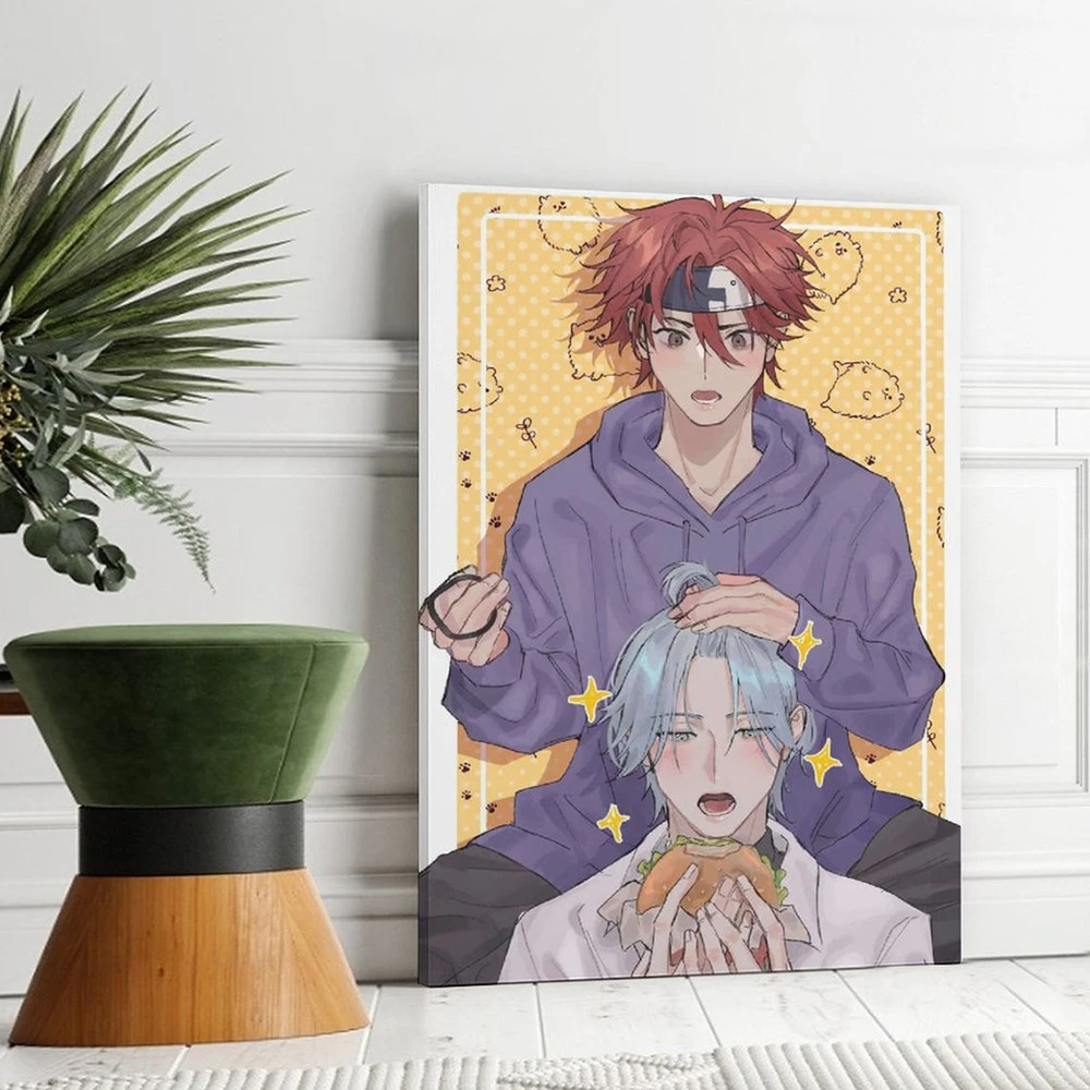 

Wall Art Langa Reki Poster Printed Modular SK8 The Infinity Anime Canvas Painting Home Decor Bedroom Skateboard Pictures Frame