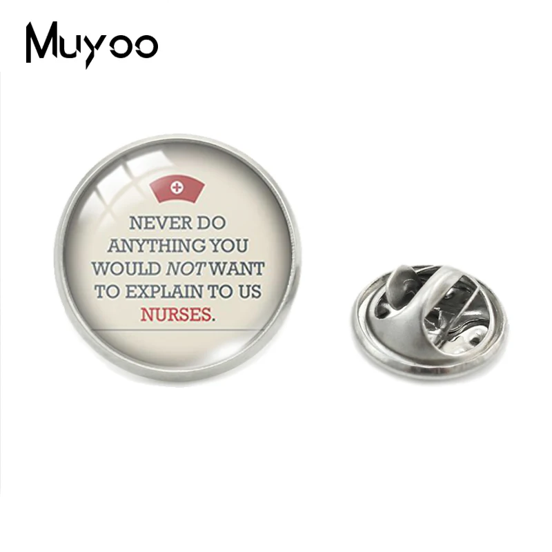 Медсестра это произведение сердца цитаты ювелирные изделия стеклянный кабошон