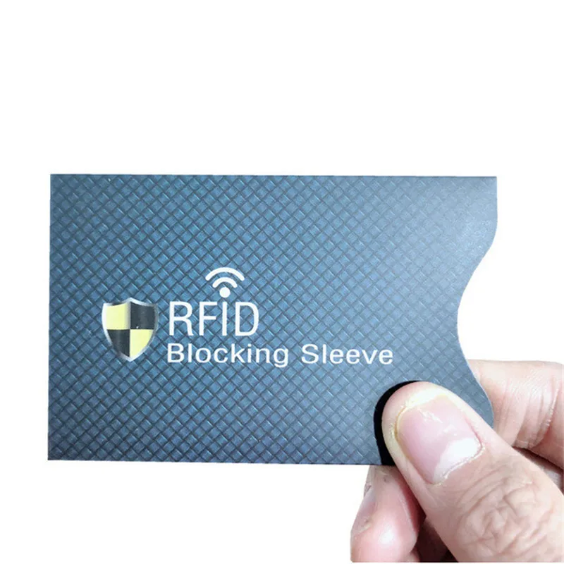 5 шт. Мода противоугонные для Защита кредитных карт RFID блокировки визитница рукав