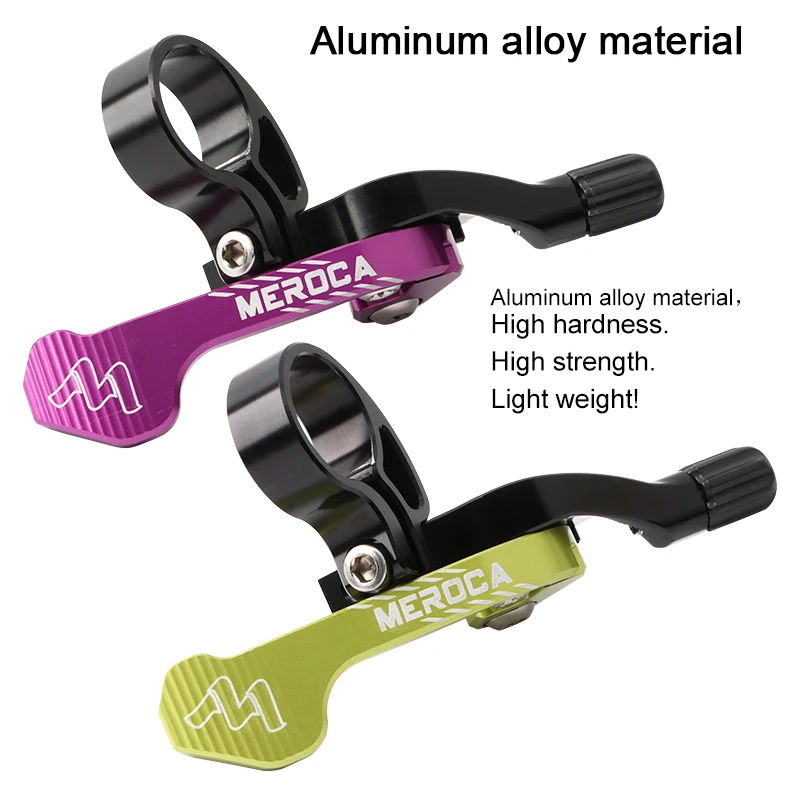 

MEROCA MTB Dropper seat post remote control aluminum alloy bicycle Front fork rear bladder seatpost wire controller