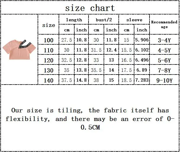 

Kids Summer Short Sleeve Patchwork Letter Tops T-shirts Children Fashion Clothes Drop-shipping Hot 3-10Y