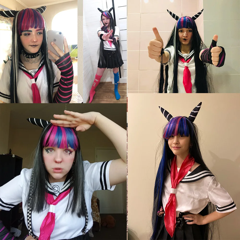 Anime Danganronpa Ibuki Mioda Cosplay Costume Dress Women Girls Jk School Uniform Clothes