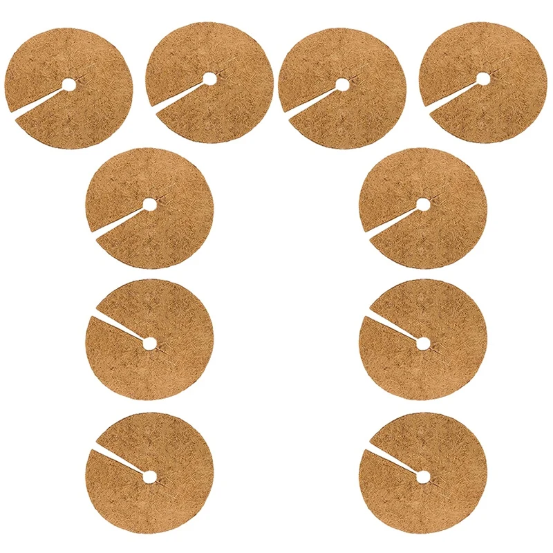 10 шт. защитных накладок из кокосового пальмового волокна 11 8 дюйма для дисковых