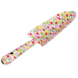 Садовый совок 1 шт., совок садовый инструмент, маленькая железная лопата, инструмент для ручной посадки, лопата с принтом для цветочных растений