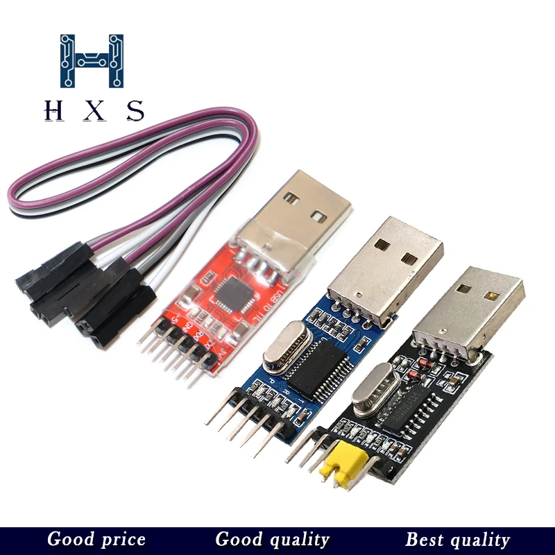 3 шт./лот = 1 шт. PL2303HX + CP2102 CH340G USB к TTL для arduino PL2303 5PIN модулю UART|Соединители| |
