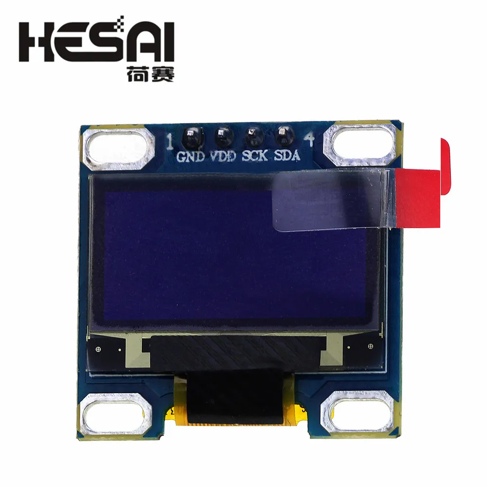 0 96 дюймов IIC Serial желтое OLED Дисплей модуль 128X64 I2C SSD1315 12864 плата с ЖК экраном GND VDD SCK