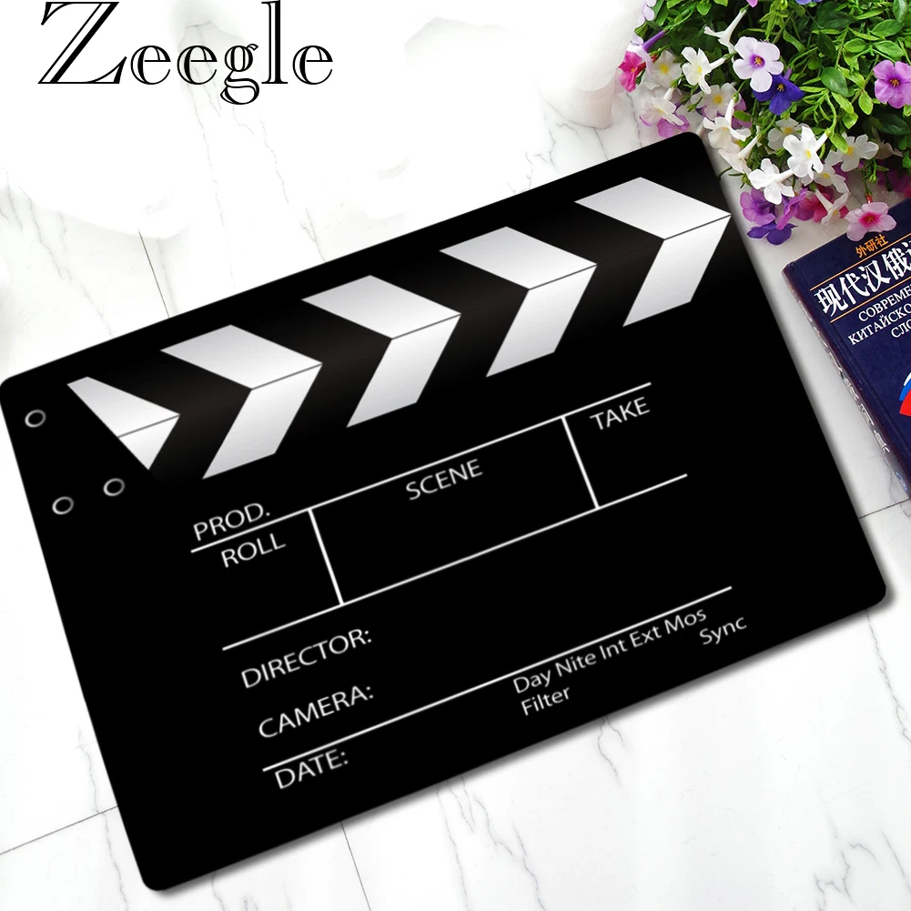 

Zeegle коврик для входной двери, Забавный резиновый коврик для ванной, водонепроницаемый нескользящий напольный коврик, коврик для входной дв...