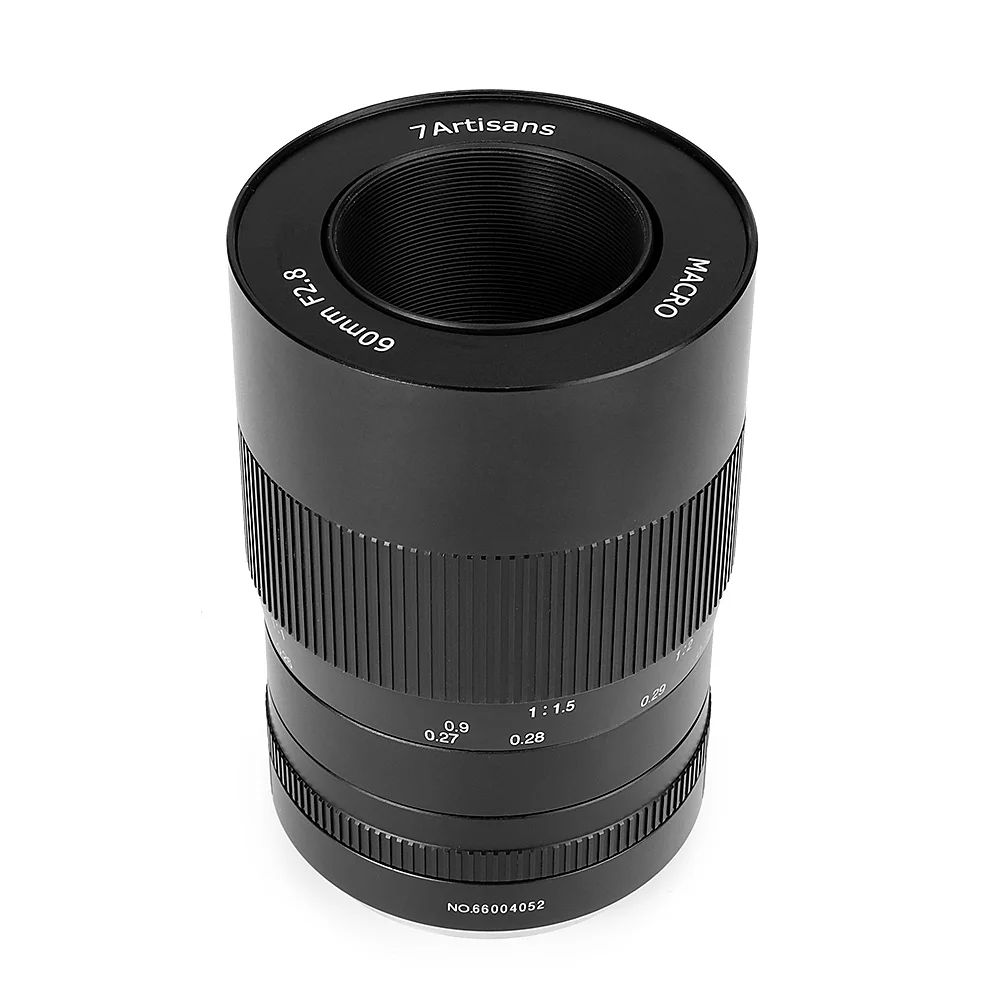 7artisans 60mm f2. 8 1:1 magnification macro lens is suitable for the Canon EOSM EOSR E Fuji M43 nikon z Mount |
