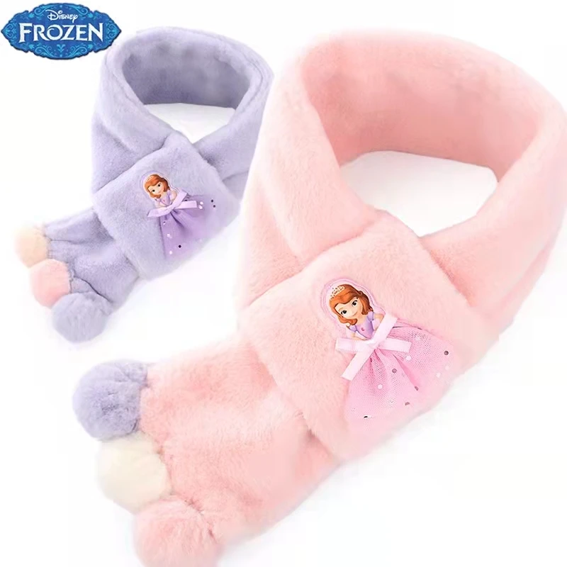 

Детский осенне-зимний шарф для девочек, с защитой от ветра