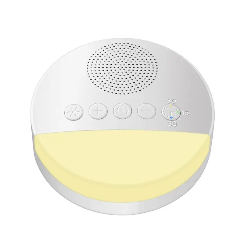 

White Noise Machine USB Rechargeable Timed Shutdown Sleep Sound Machine Sleeping Relaxation For Baby Adult Office Travel