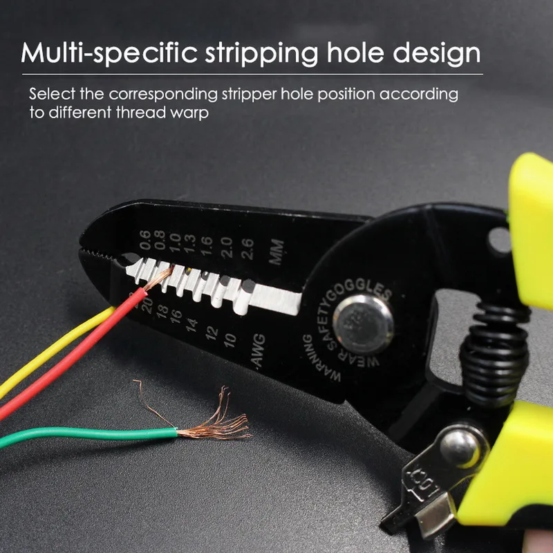 Многофункциональные щипцы для зачистки проводов ручные Обжимные инструменты