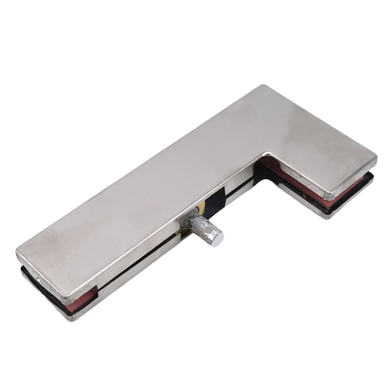 Изогнутый зажим из нержавеющей стали стеклянный дверной стеклянная дверь Семь