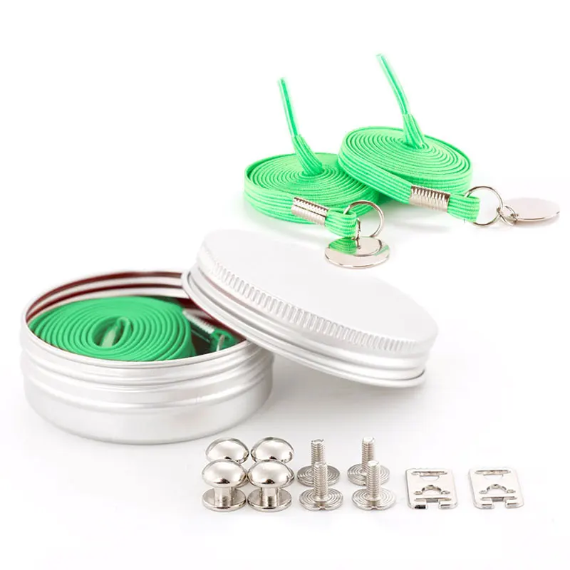 

2019 Fashion Lazy No Tie Shoelaces Quick and Easy Sneaker Elastic Shoelaces adult men shoes One-handed Shoe Lace Strings 100cm