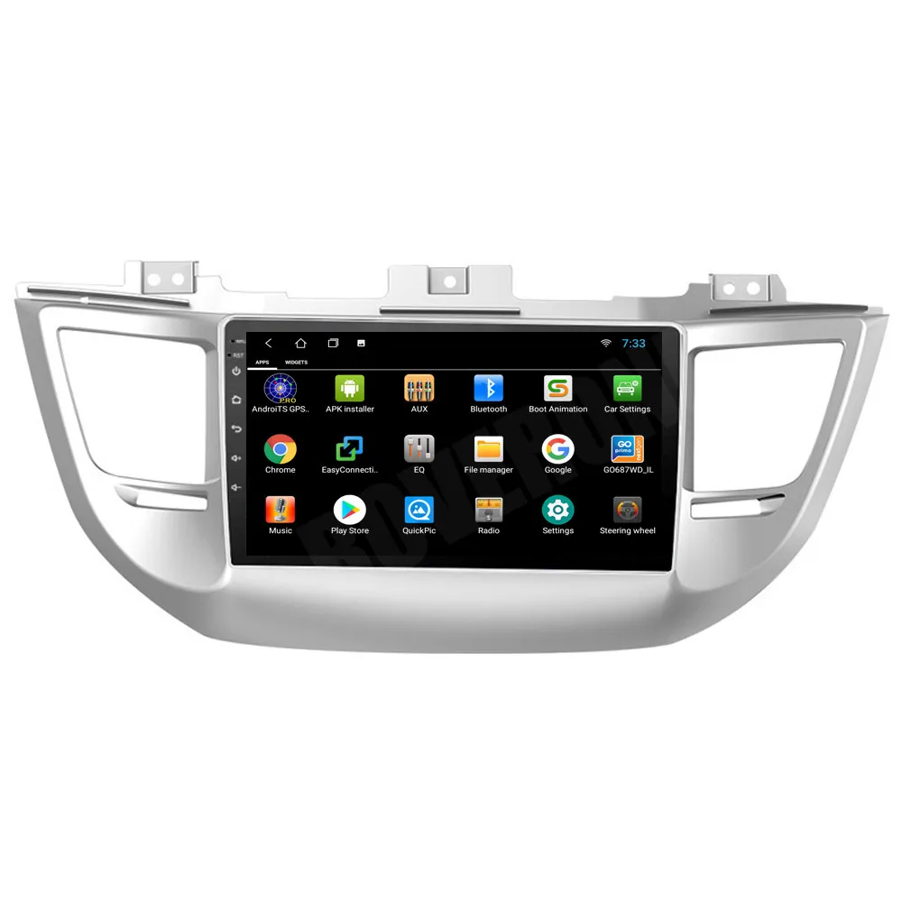 Автомагнитола для Hyundai Tucson IX35 2016 2017 Android 10 автомобильное радио стерео GPS навигация