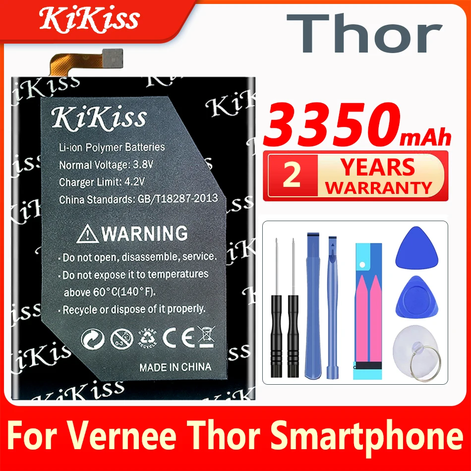 Сменный литий-ионный аккумулятор для смартфона Vernee Thor KiKiss 3350 мАч SD435774PE 3 8 в |