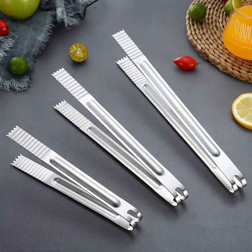 

Stainless Steel Food Tongs With Precision Serrated Tip Barbecue Steak Buffet Tong Bar Cooking Baking Kitchen Tool Accessories