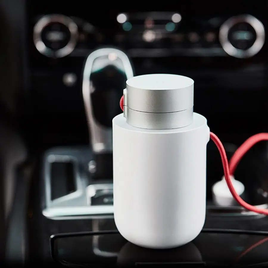 Xiaomi Mijia 100w портативный автомобильный источник питания Dc 12v к Ac 220v с 5 v/2.4a двумя портами Usb Инвертер автомобильного зарядного устройства конвертер
