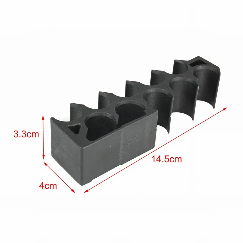 Тактический чехол для журнала Molle 12GA Shotgun Shell Ammo Carrier 10 Круглый с зажимом 12