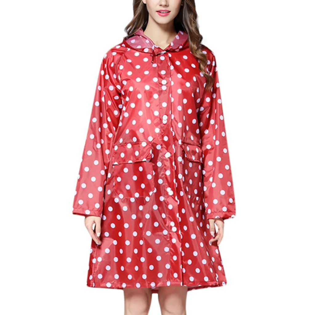 Женская ветровка дамский плащ пончо водонепроницаемая ветрозащитная куртка для