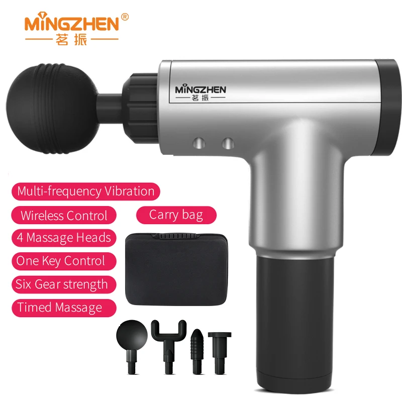

MZ Deep Tissue Muscle Massage Gun Body Shoulder Back Neck Massager Exercising Athletes Relaxation Slimming Shaping Pain Relief
