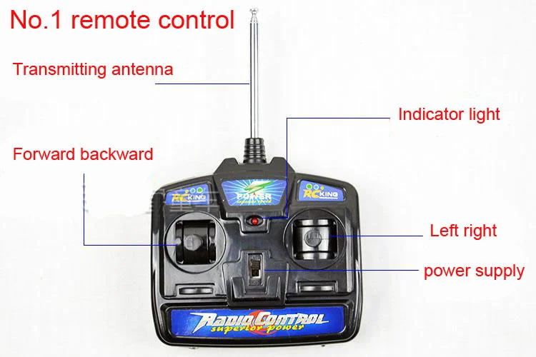 Универсальный радиопередатчик для детей радиоприемник 27 МГц/40 МГц/49 МГц с
