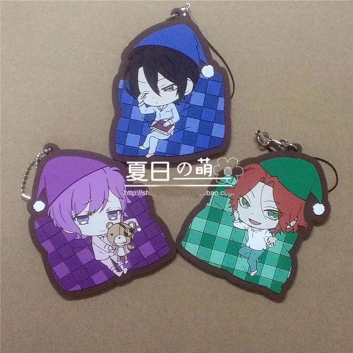 1 шт. брелок для ключей с изображением дьявола Сакамаки рейдзи лайто полимерный |