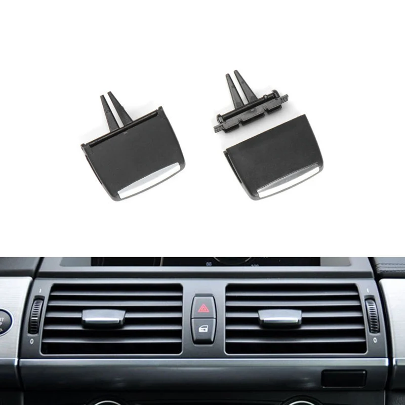 

Quick Install Car Front/Rear Center A/C Air Conditioning Vent Outlet Tab Clip Repair Kit for BMW X5 E70 X6 E71 2007-2014