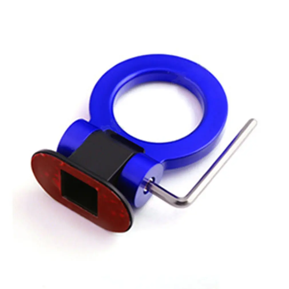 

New Car Styling Trailer Hooks Sticker Decoration Car Auto Rear Front Trailer Simulation Racing Ring Vehicle Towing Hook
